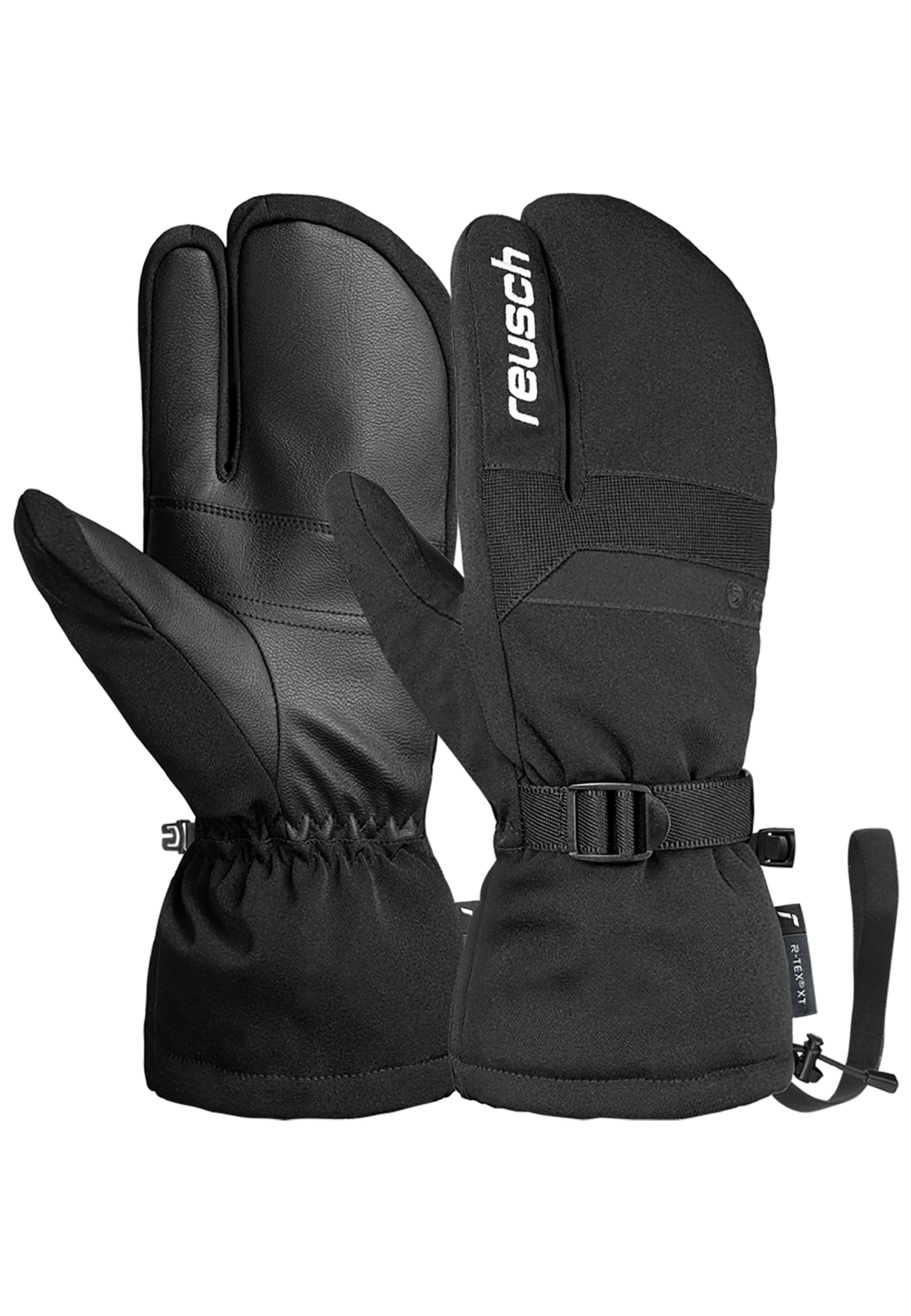 REUSCH Sports gloves 'David R-TEX® XT' in Black: front