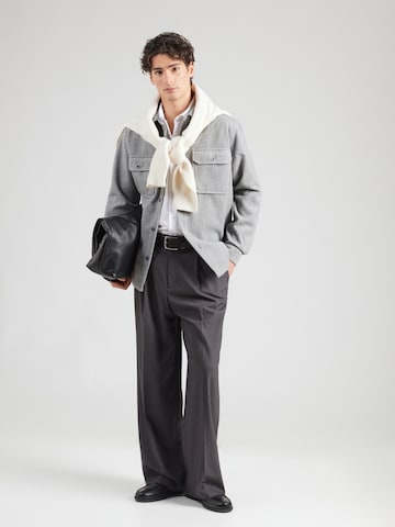 QS Regular Fit Jacke in Grau