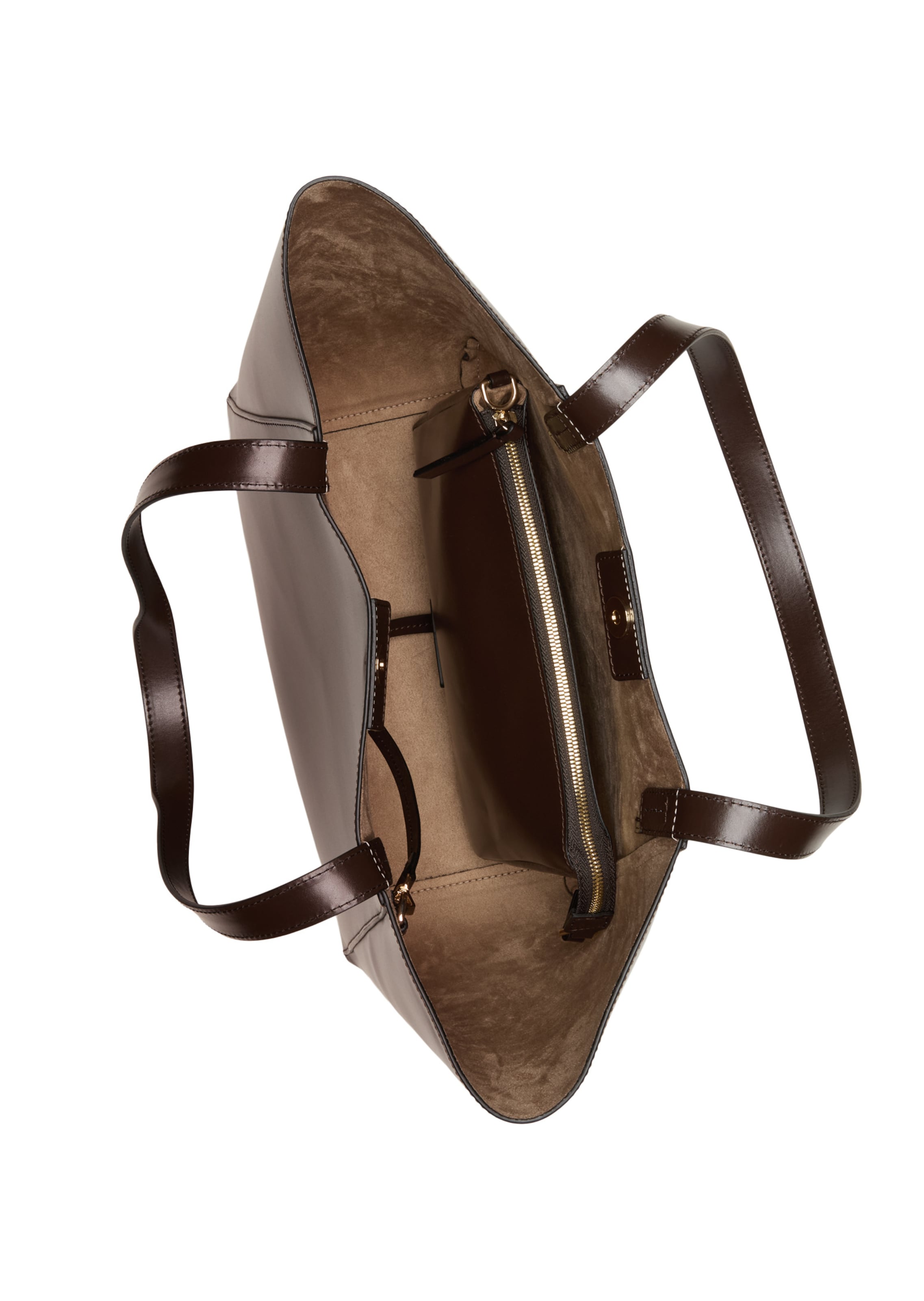 Marc O'Polo Shopper 'Tessa' in Brown: top