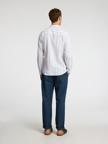 Coupe slim Chemise SELECTED HOMME en blanc