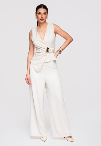 Ombre Blouse in Beige