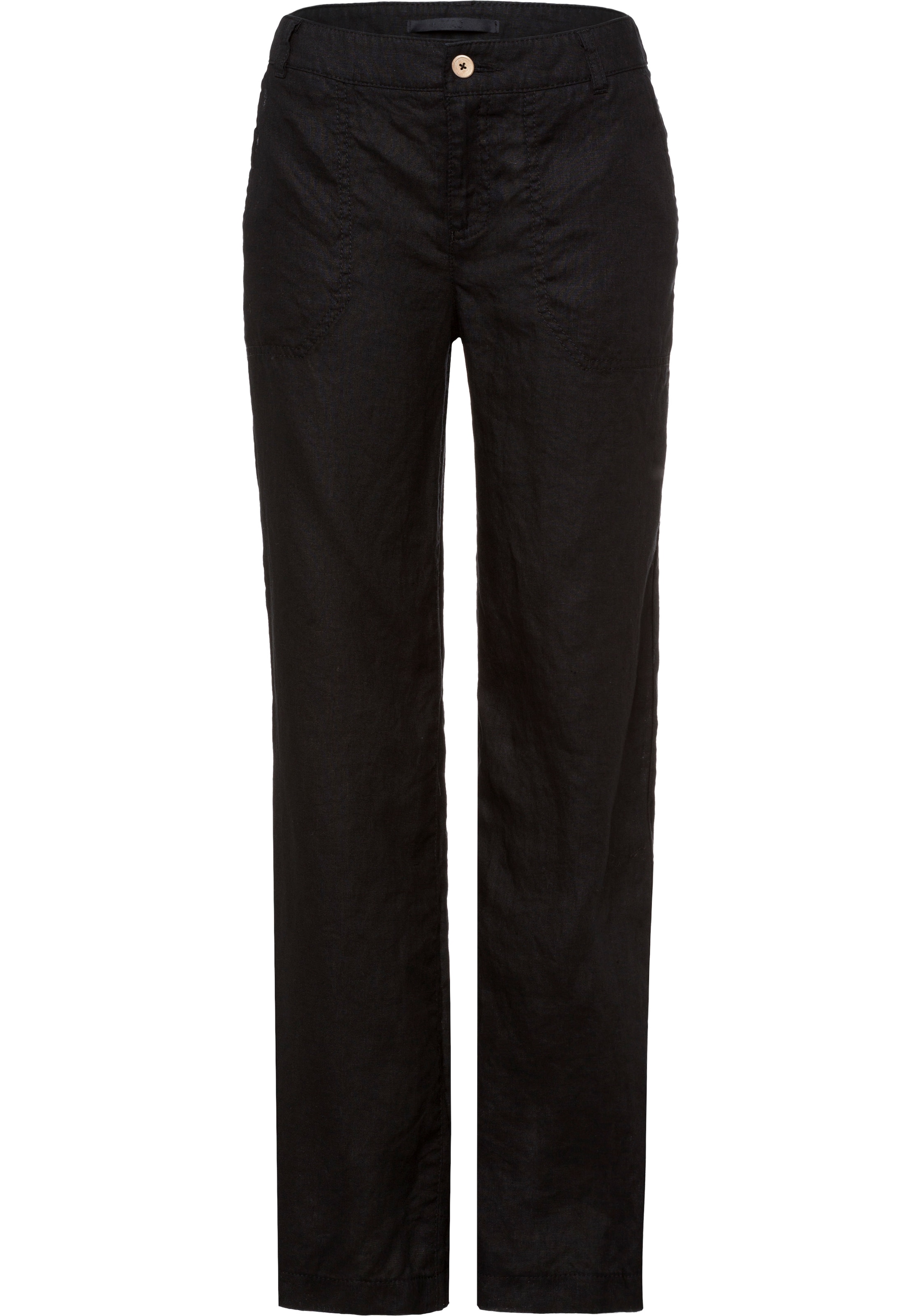 MAC Hose 'Nora' in Schwarz: Vorderseite