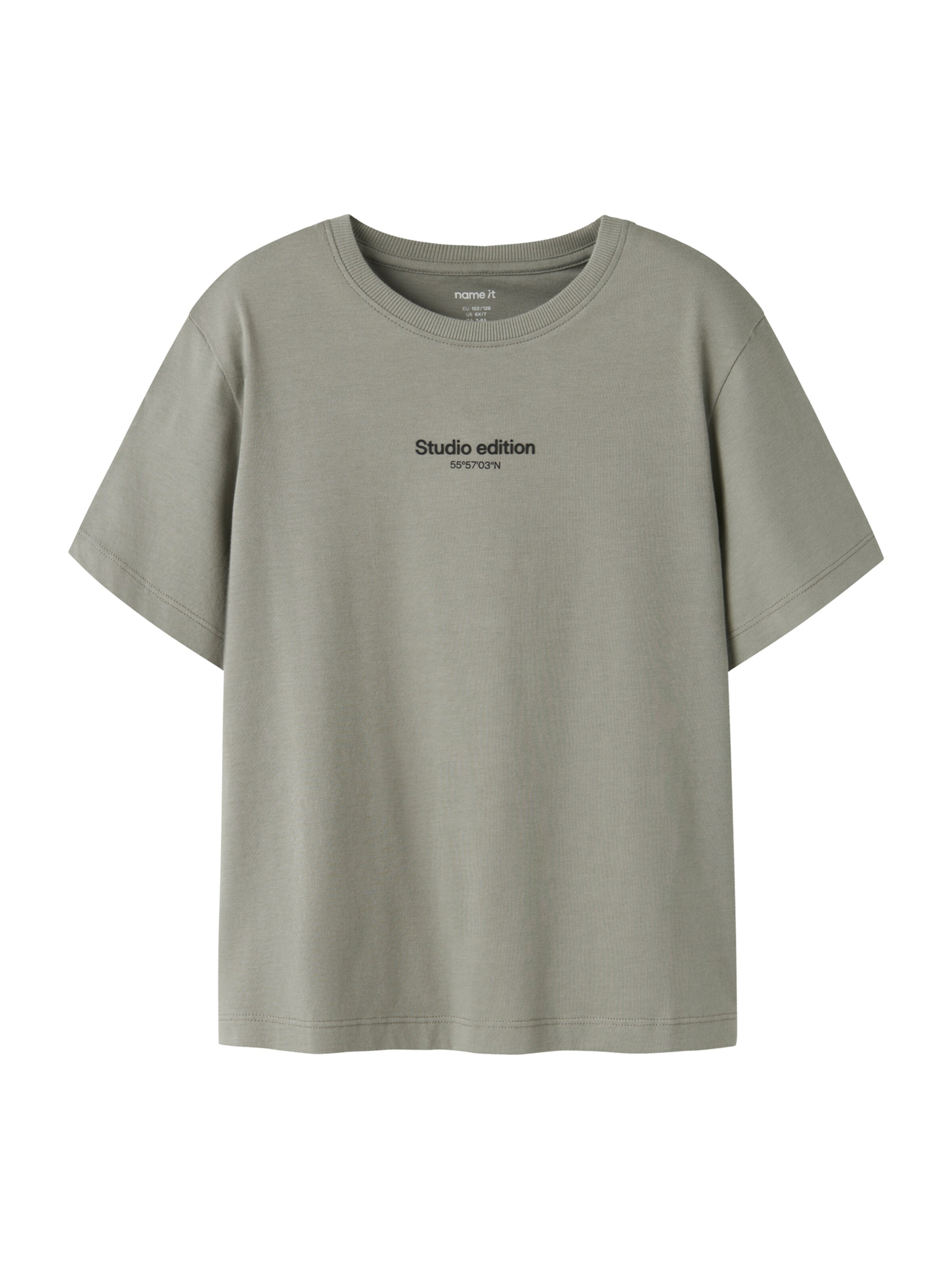 NAME IT Póló 'NKMBRODY' - szürke: elől