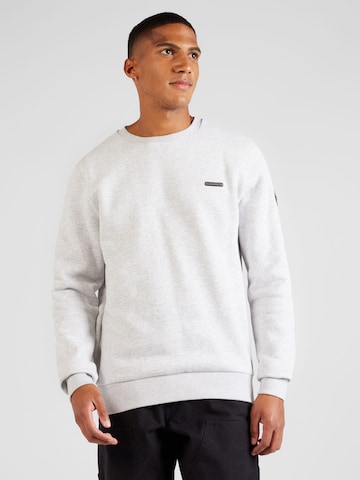 Ragwear Sweatshirt 'Indie' in Grijs: voorkant