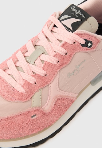 Baskets basses 'BRIT AIR W' Pepe Jeans en rose