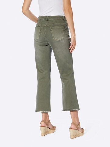 regular Jeans di heine in verde