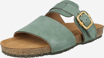 Ten Points Mules 'Vivienne' in Green: front