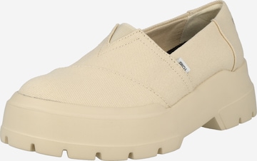 Chaussure basse 'ALPARGATA COMBAT LOW' TOMS en beige : devant