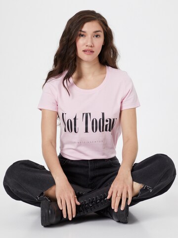 T-shirt 'Not Today' EINSTEIN & NEWTON en rose