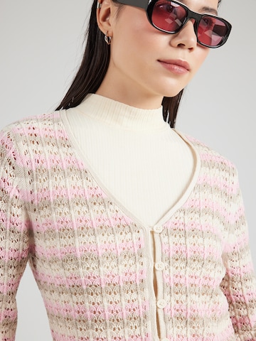 ONLY Gebreid vest 'ONLASA' in Roze