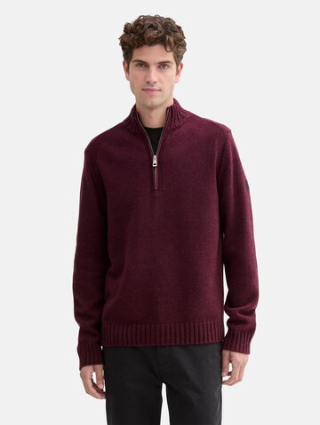 TOM TAILOR Pullover in Rot: Vorderseite