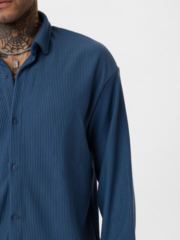 Coupe regular Chemise 'Valerio' Dandalo en bleu