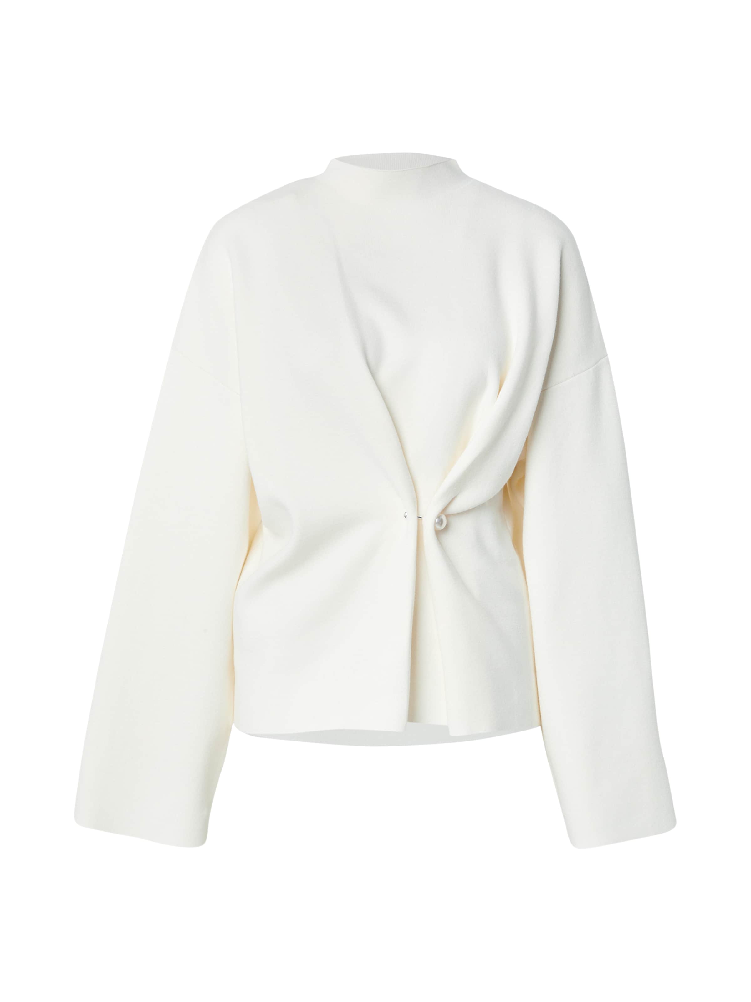 & Other Stories Πουλόβερ σε λευκό: μπροστά