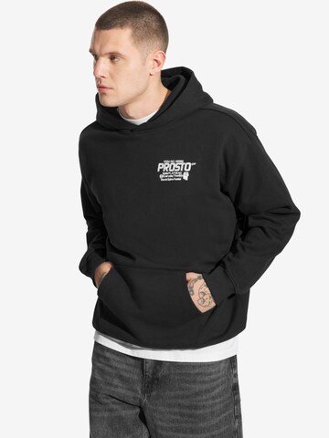 Prosto Sweatshirt 'Flathead' in Black