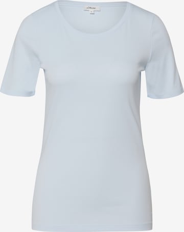 s.Oliver Shirt in Blue: front