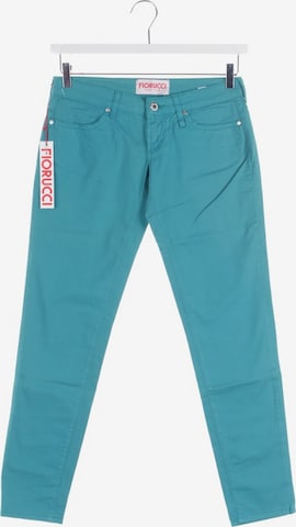 Fiorucci Jeans in 27 in Blue: front
