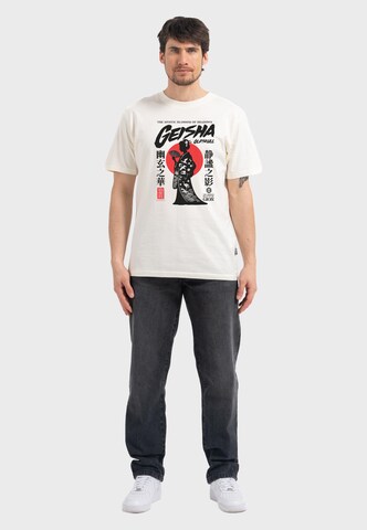 Oldskull Shirt in Wit
