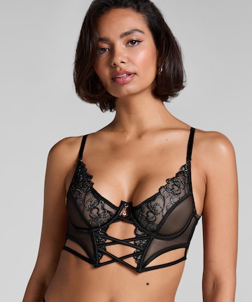 Hunkemöller Bralette Bra in Black: front
