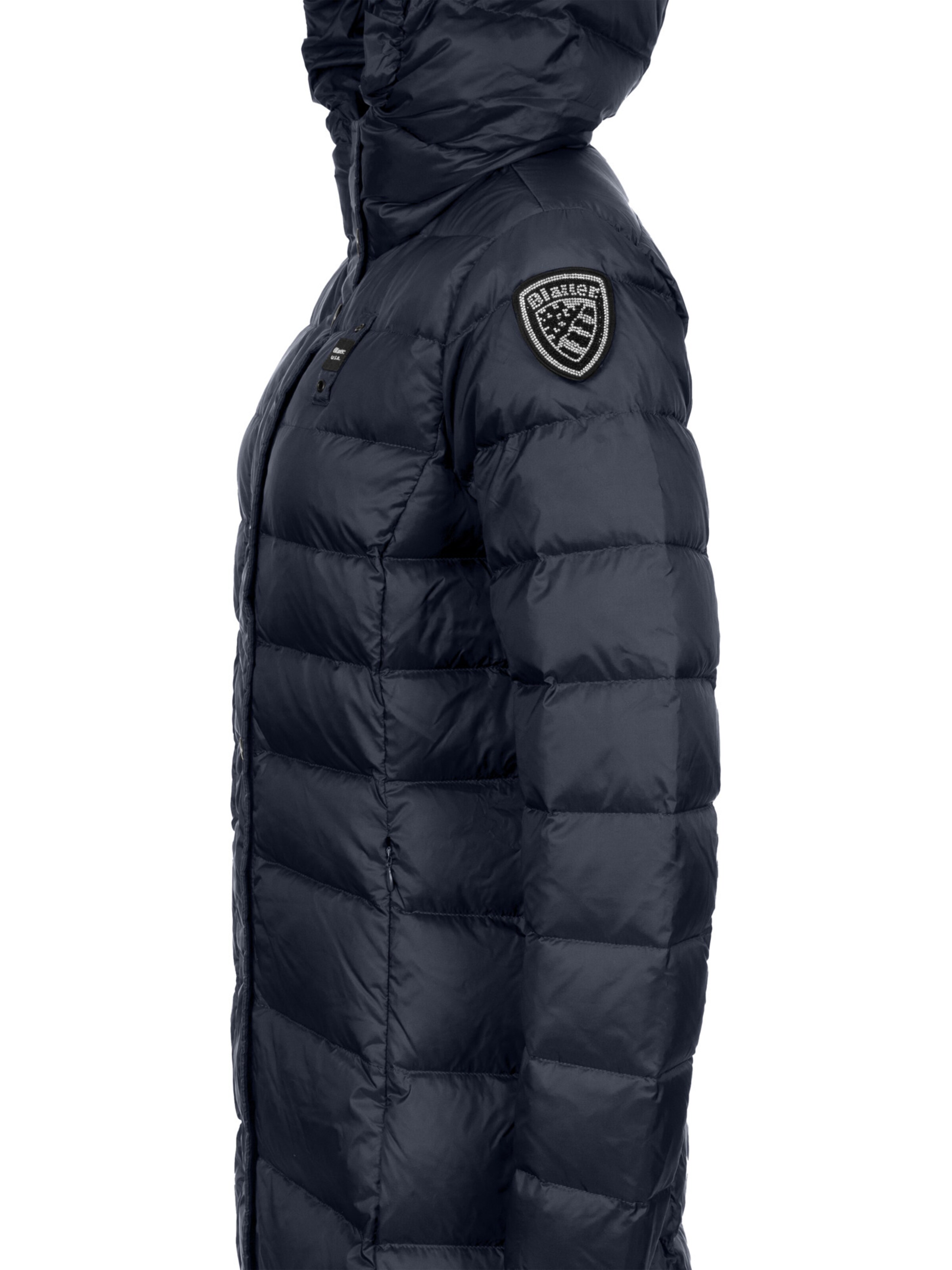 Blauer Winter Coat 'Anita' in Blue