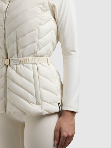 Gilet 'Demie' di khujo in bianco