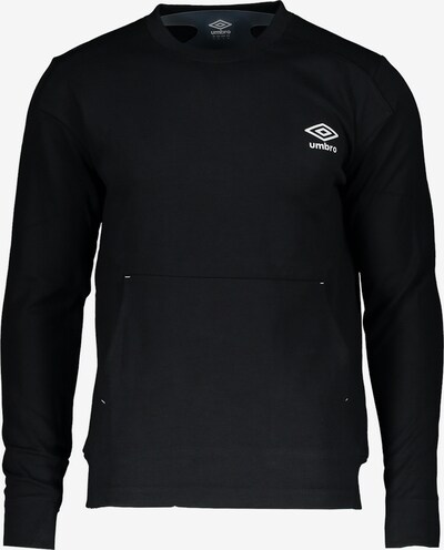 UMBRO Sportsweatshirt in schwarz / weiß, Produktansicht