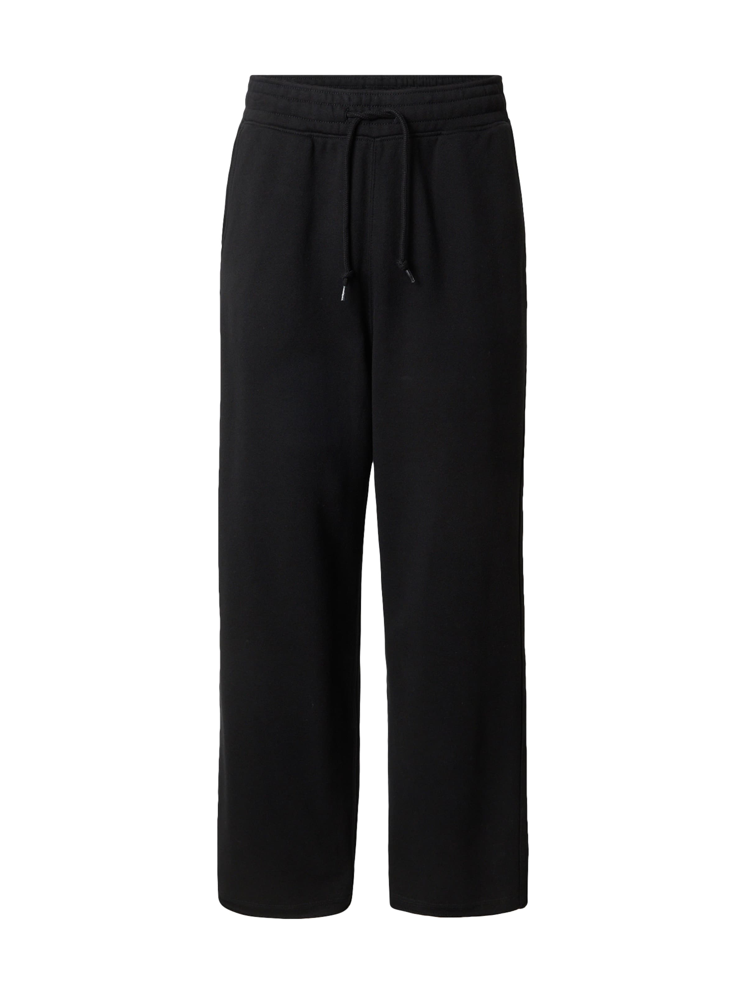 WEEKDAY Loosefit Bukser 'Astro' i sort: forside