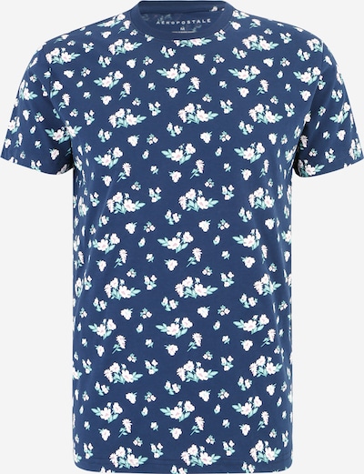 AÉROPOSTALE T-Shirt in navy / mint / mauve / weiß, Produktansicht