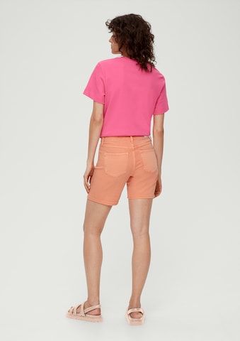 Coupe slim Jean s.Oliver en orange