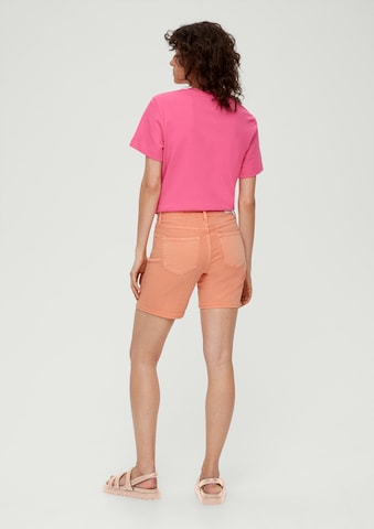 s.Oliver Slimfit Shorts in Orange