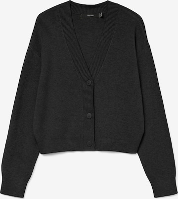 Cardigan 'VMGOLD ART' VERO MODA en noir : devant