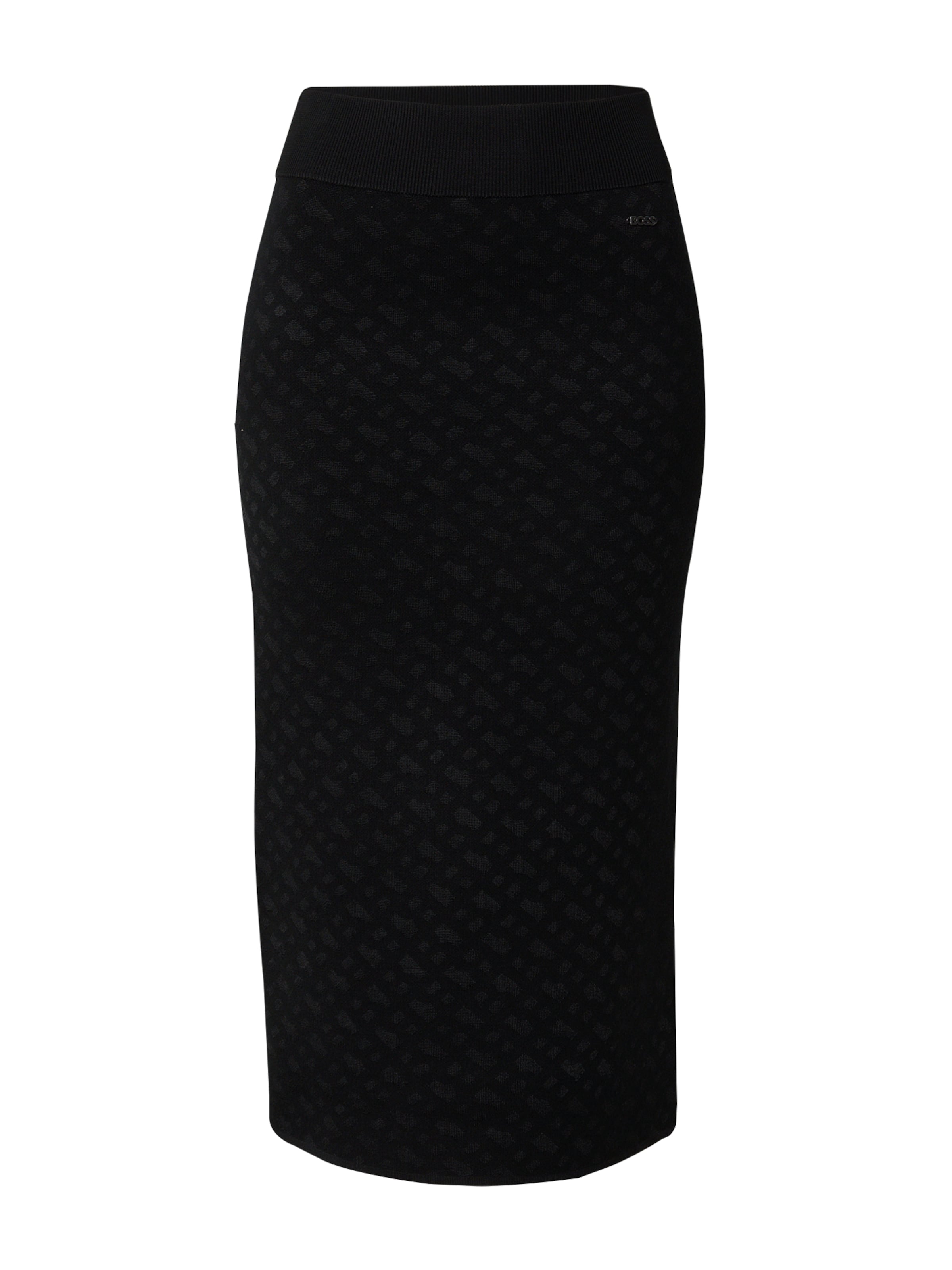 BOSS Rok 'Furelia' in Zwart: voorkant