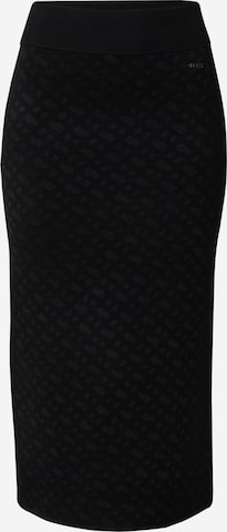 Jupe 'Furelia' BOSS en noir : devant