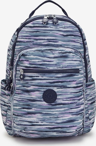 KIPLING Rucksack 'Seoul' in Blau: predná strana