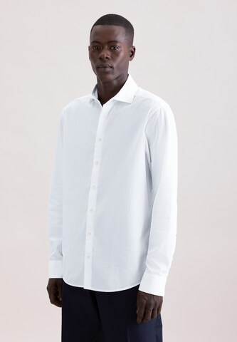 SEIDENSTICKER Regular fit Business shirt in White: front