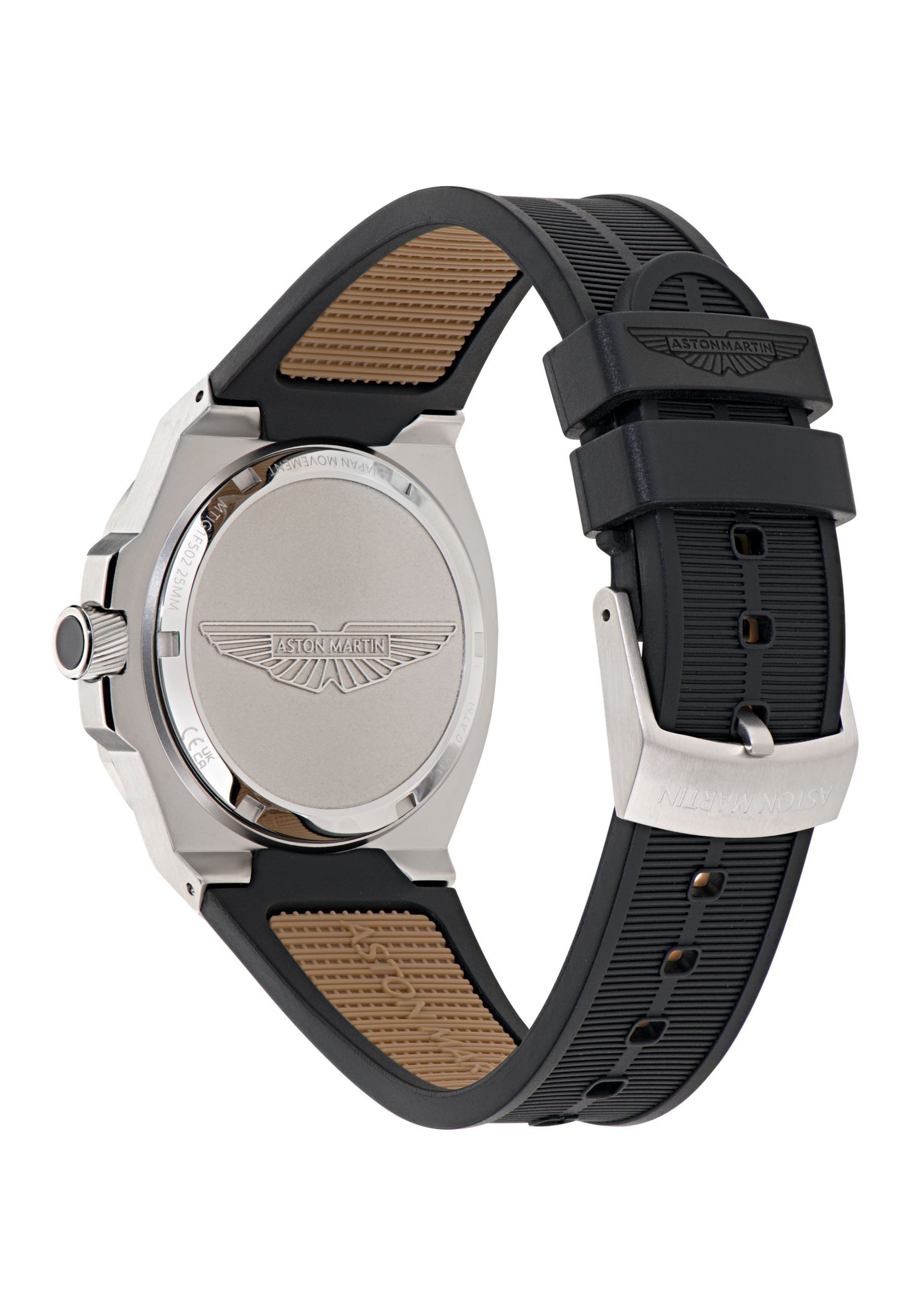 Orologio analogico 'GPQ' di Aston Martin in nero