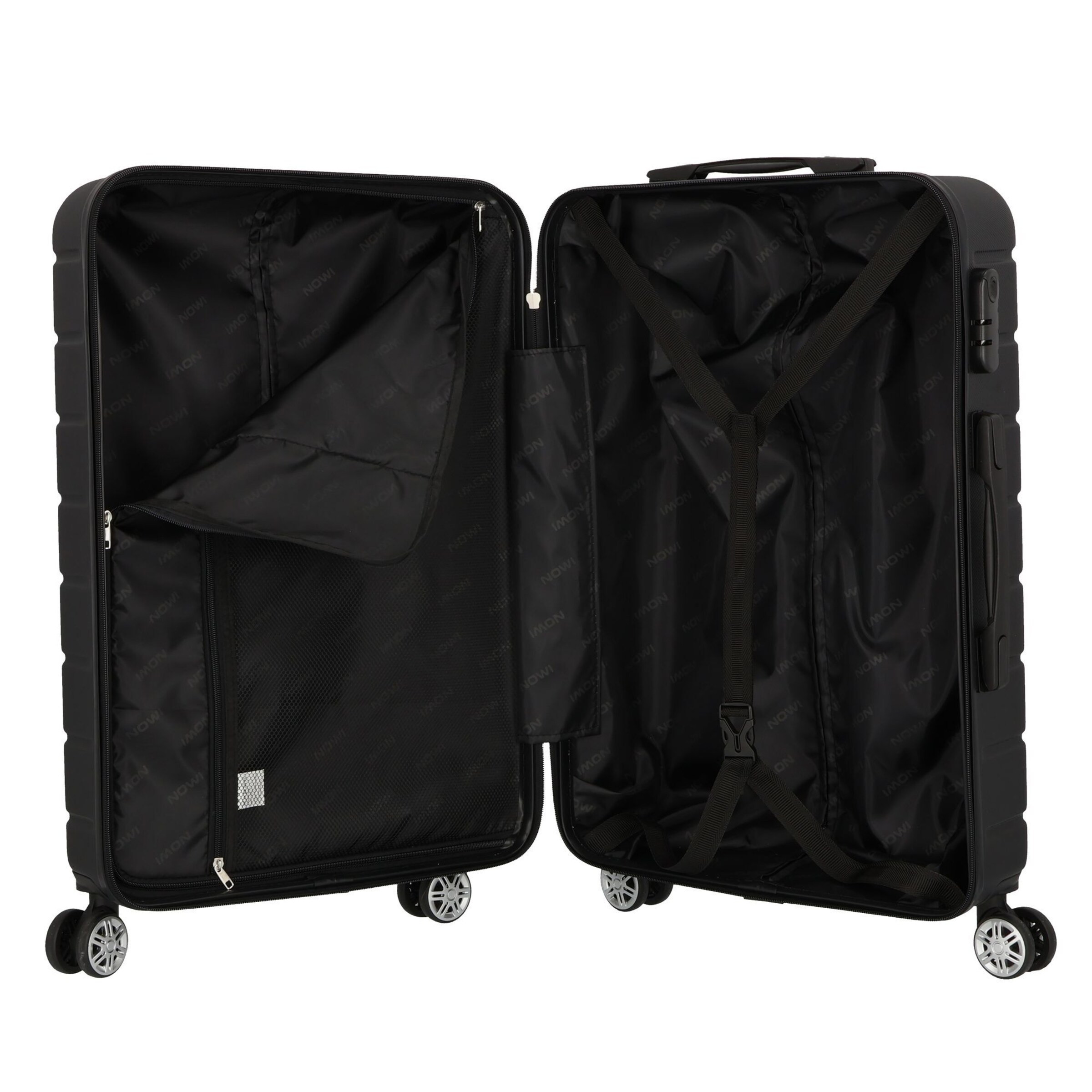 Ensemble de bagages 'Bergamo' Nowi en noir