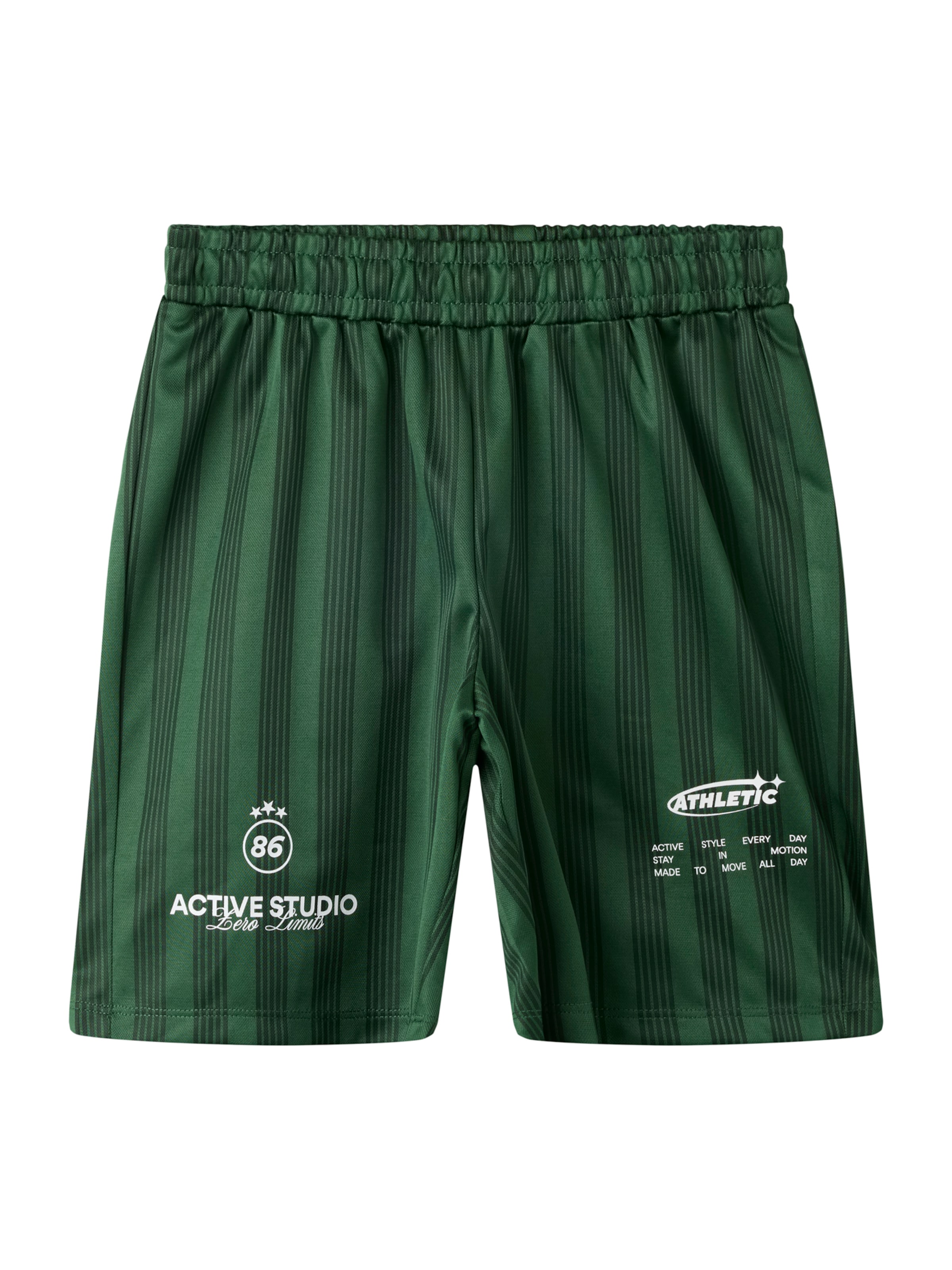 NAME IT Shorts in Grün: Vorderseite
