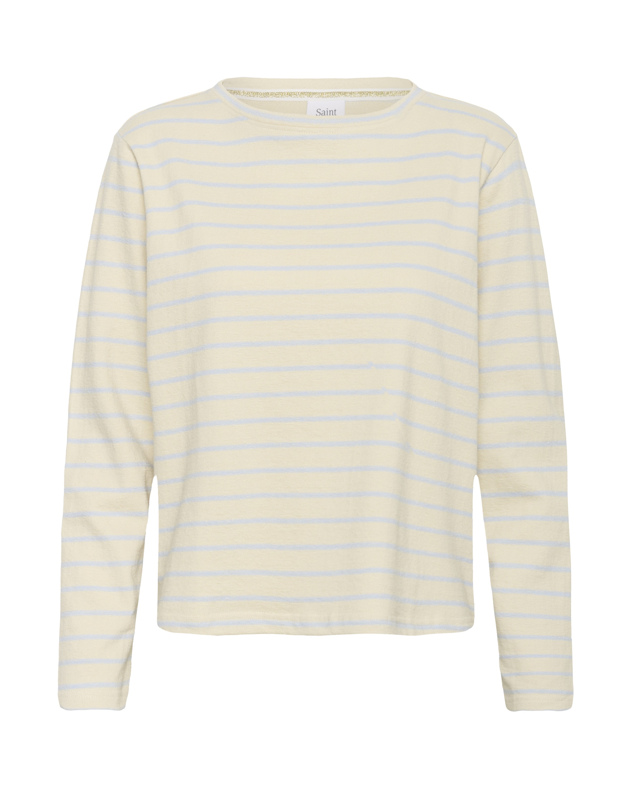 SAINT TROPEZ Blouse 'OsannaSZ' in Beige: front