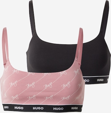 HUGO Bustier Rintaliivi värissä vaaleanpunainen: etupuoli