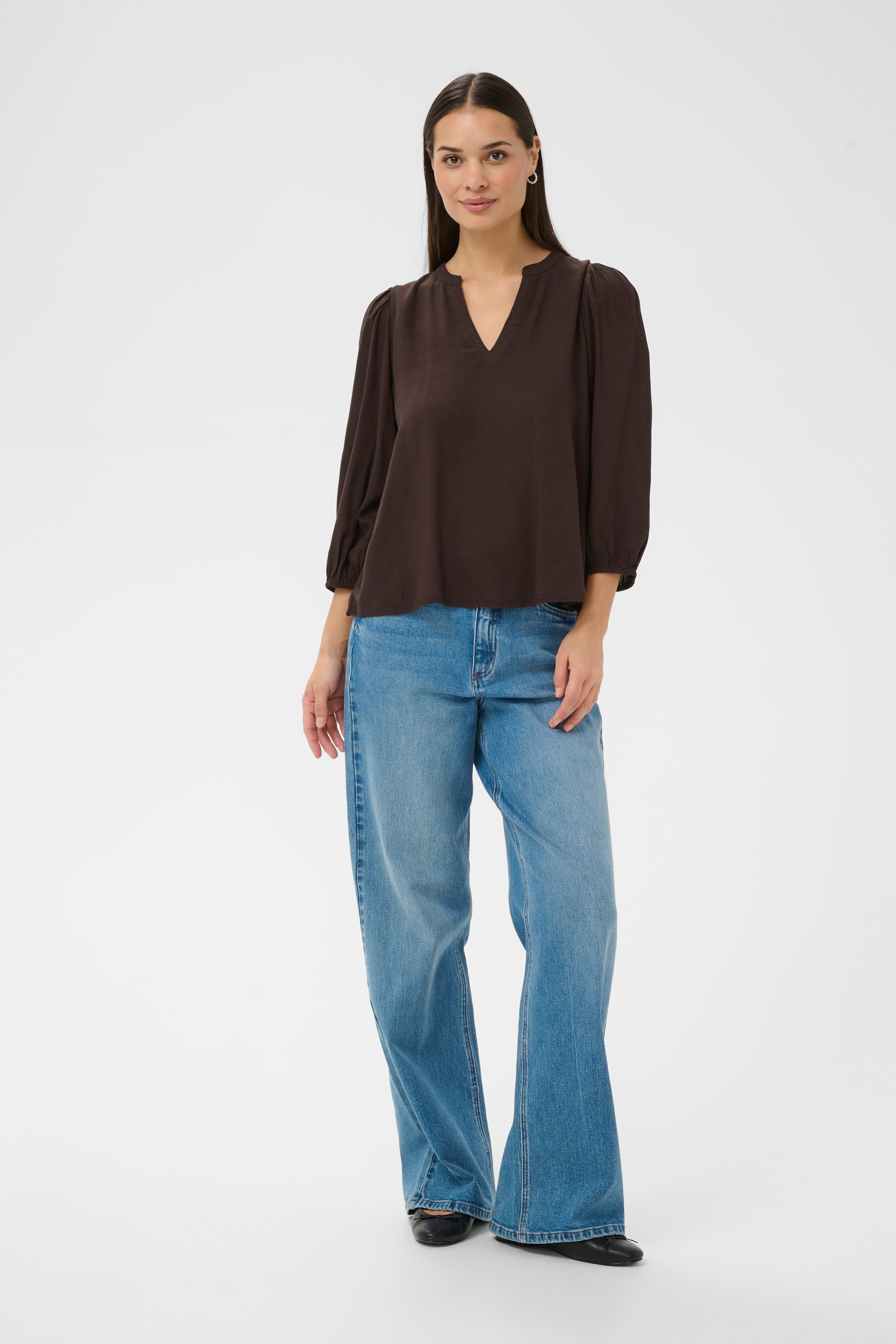 Kaffe - Blusa 'KAMilia' en negro