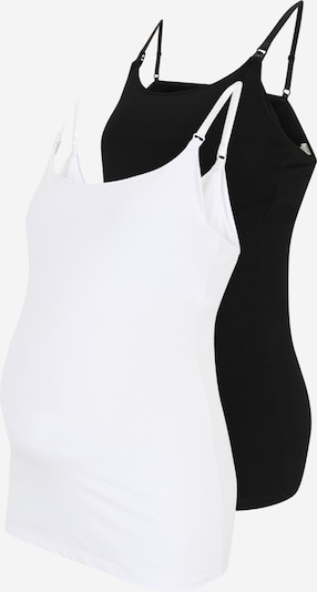 Lindex Maternity Top u crna / bijela, Pregled proizvoda