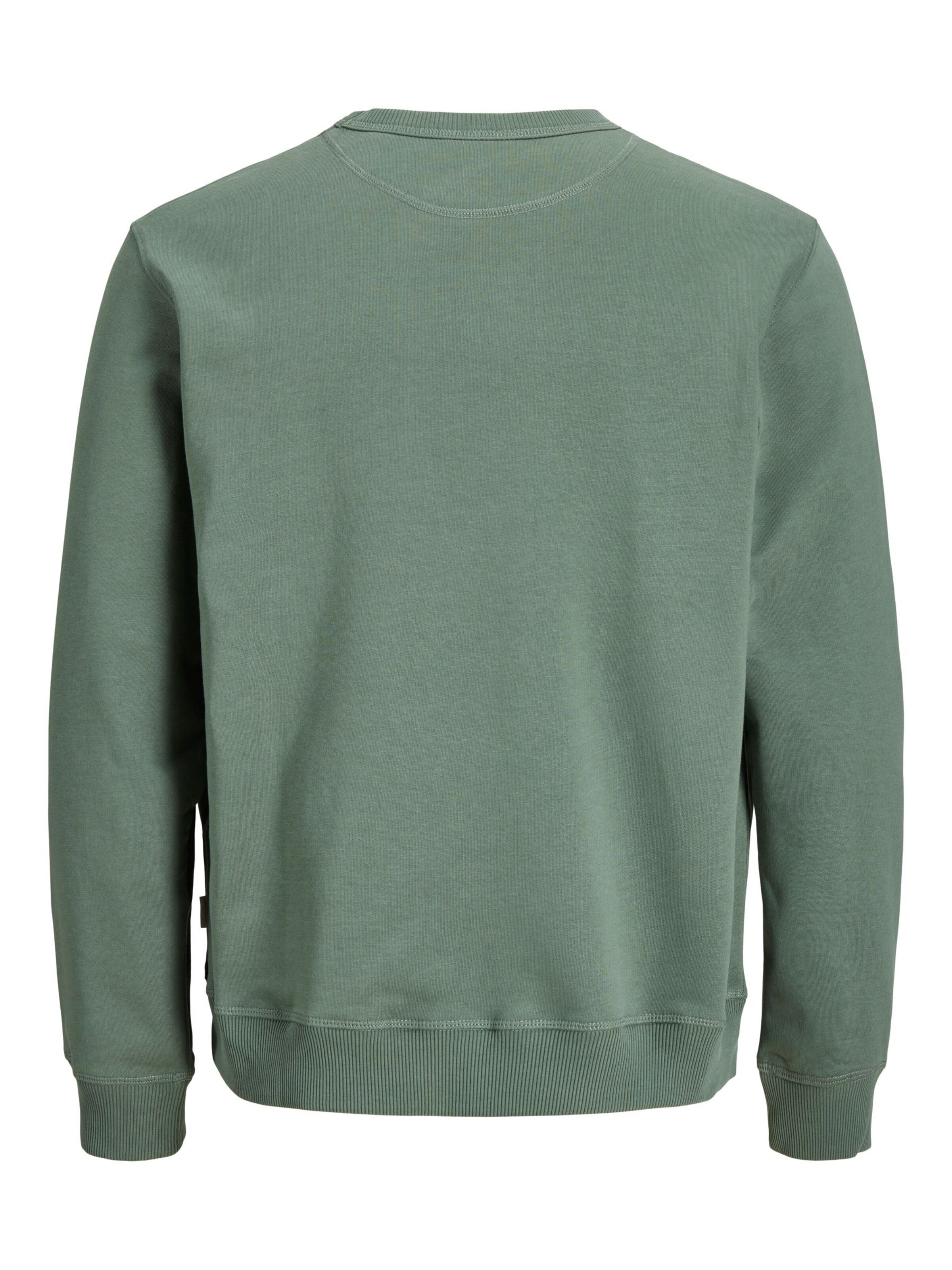 JACK & JONES Sweatshirt in Grün