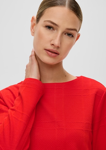 s.Oliver Sweatshirt in Rot