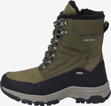 JOSEF SEIBEL Snowboots 'Davos 52' in Groen: voorkant