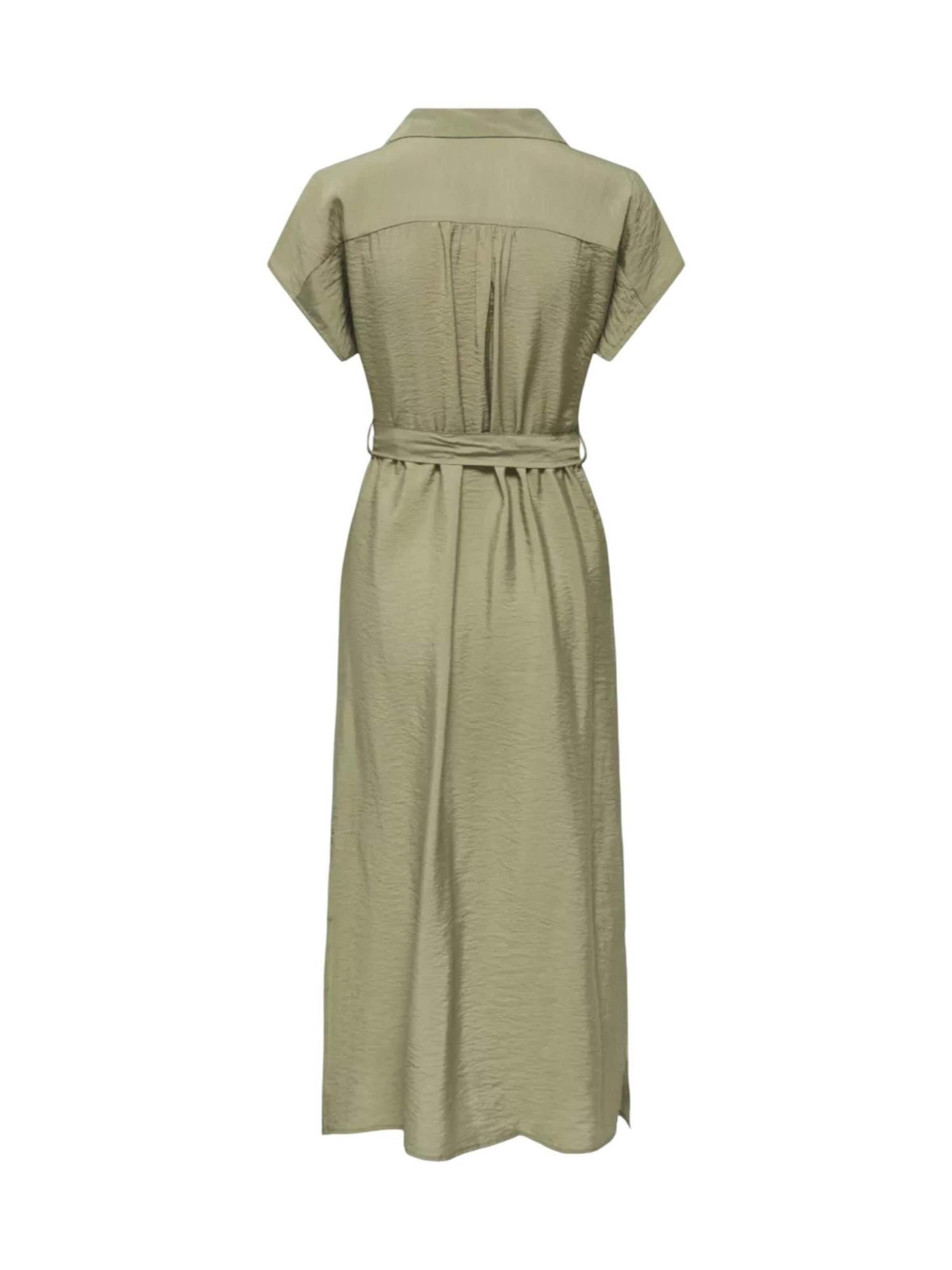 Abito 'Jdytroya Life S/L Midi Dress Wvn Dia 15347216' di Jaqueline de Yong in verde