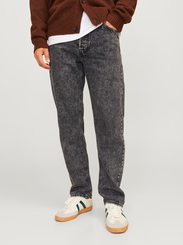 JACK & JONES Loosefit Jeans 'JJIChris JJOriginal' i svart: framsida