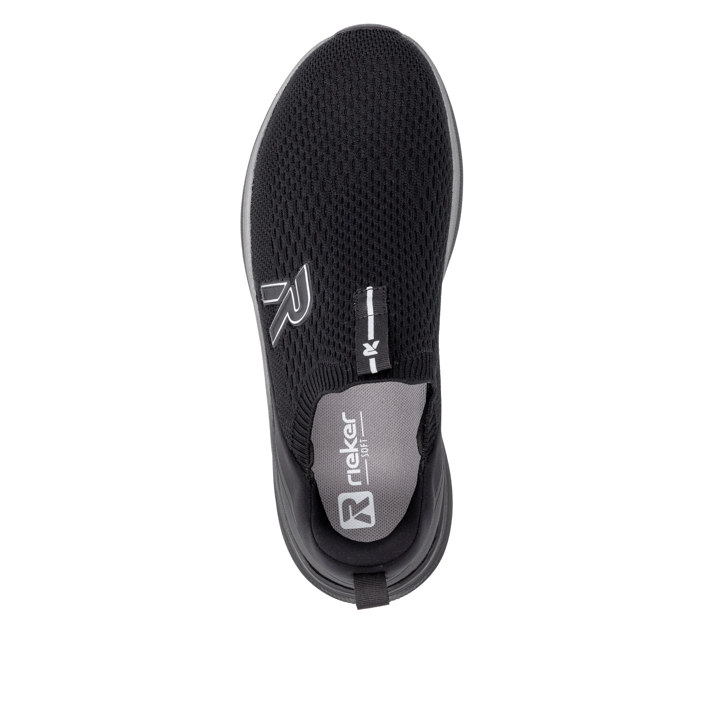 Baskets basses Rieker en noir