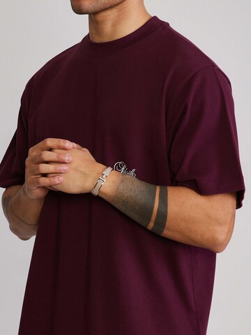 Maglietta 'Oversized' di SikSilk in rosso