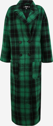 Missguided Tall Manteau mi-saison en vert / vert foncé, Vue avec produit