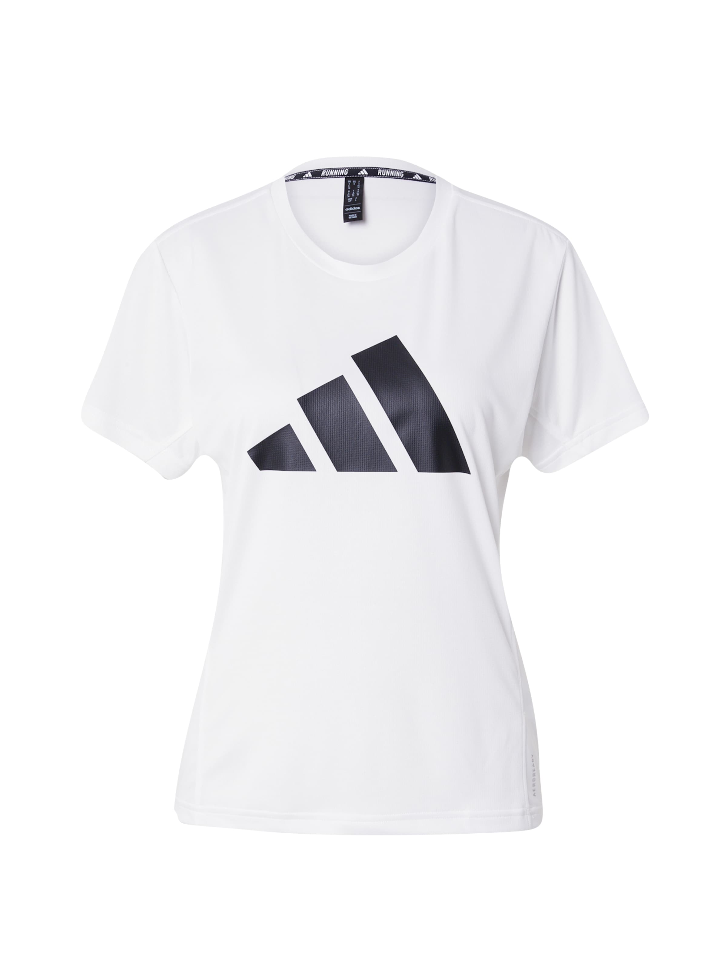 ADIDAS PERFORMANCE - Camiseta funcional &#x27;Run It&#x27; en blanco: frente